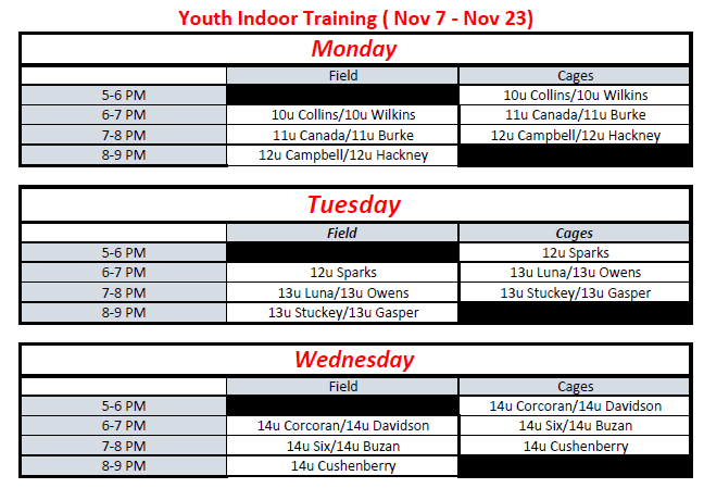 Youth Indoor Pre New Year